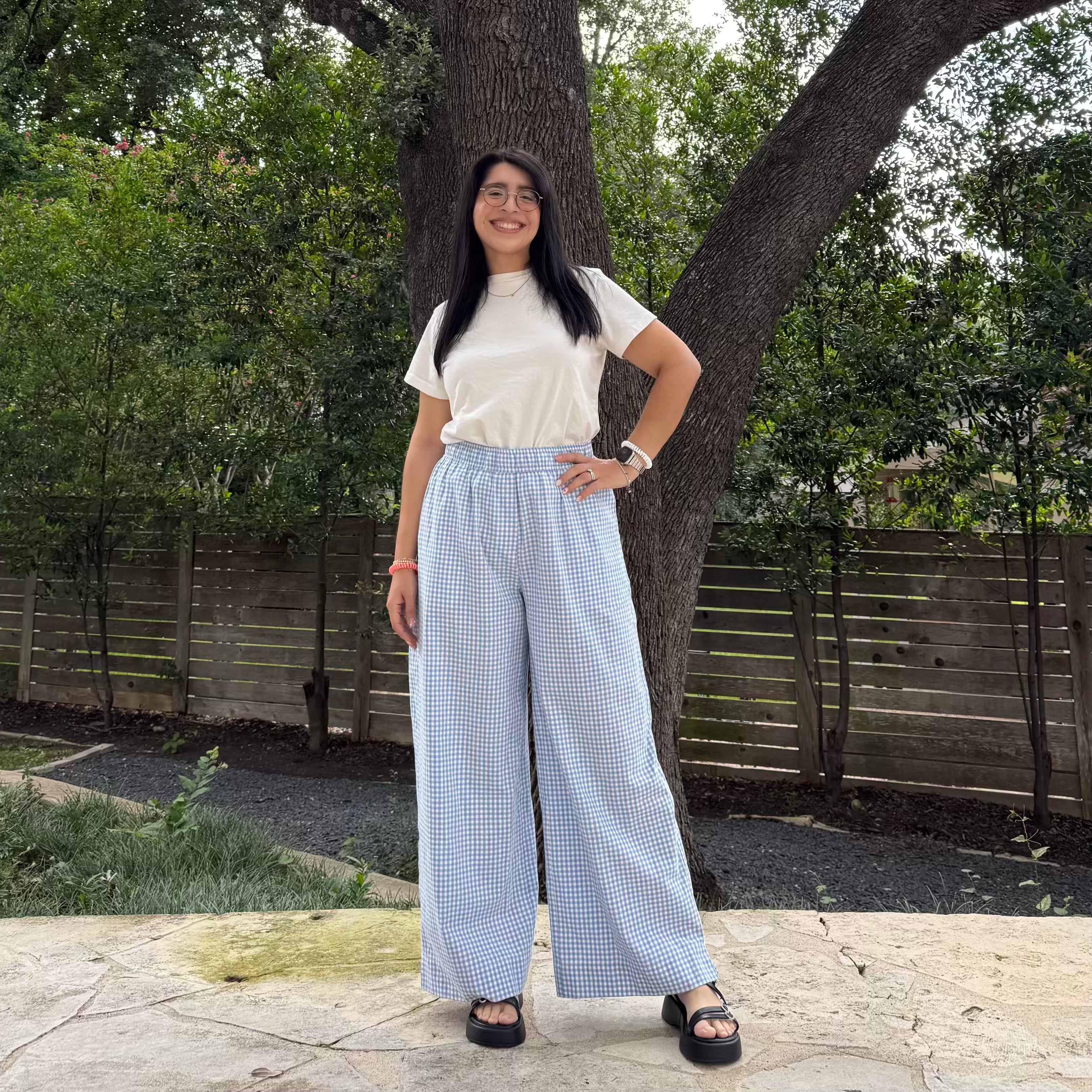 Picnic Pants - Blue Gingham