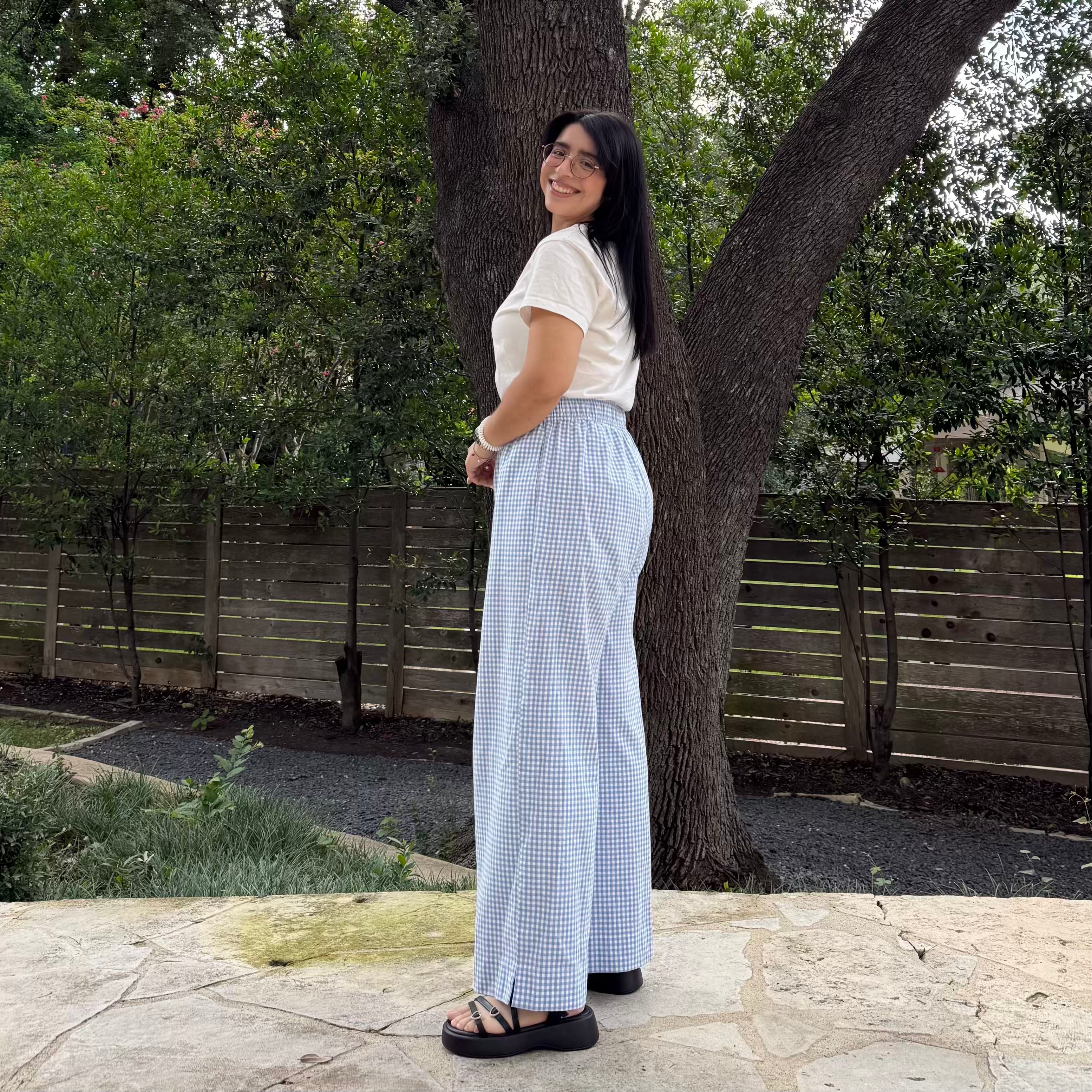 Picnic Pants - Blue Gingham