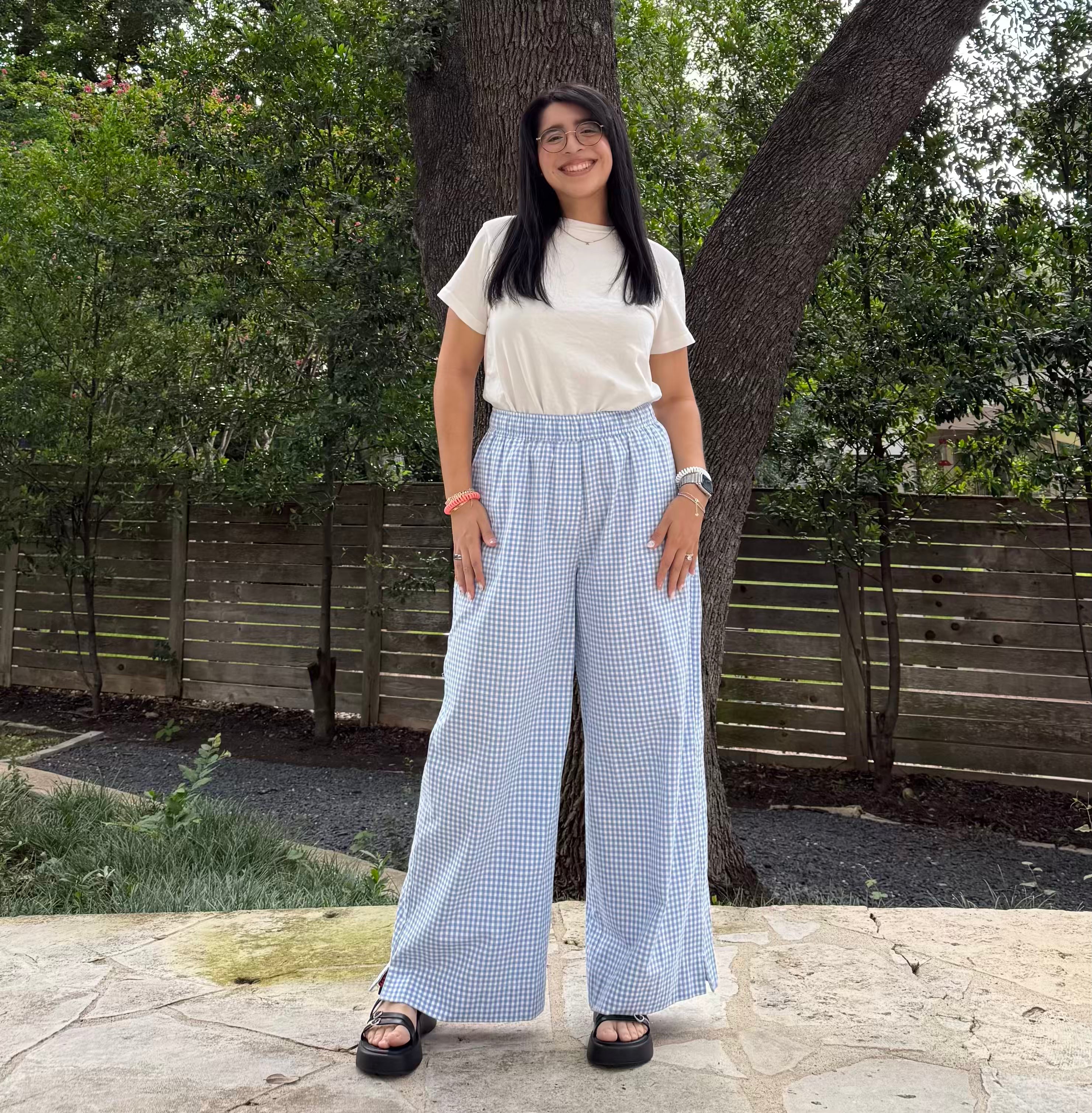 Picnic Pants - Blue Gingham