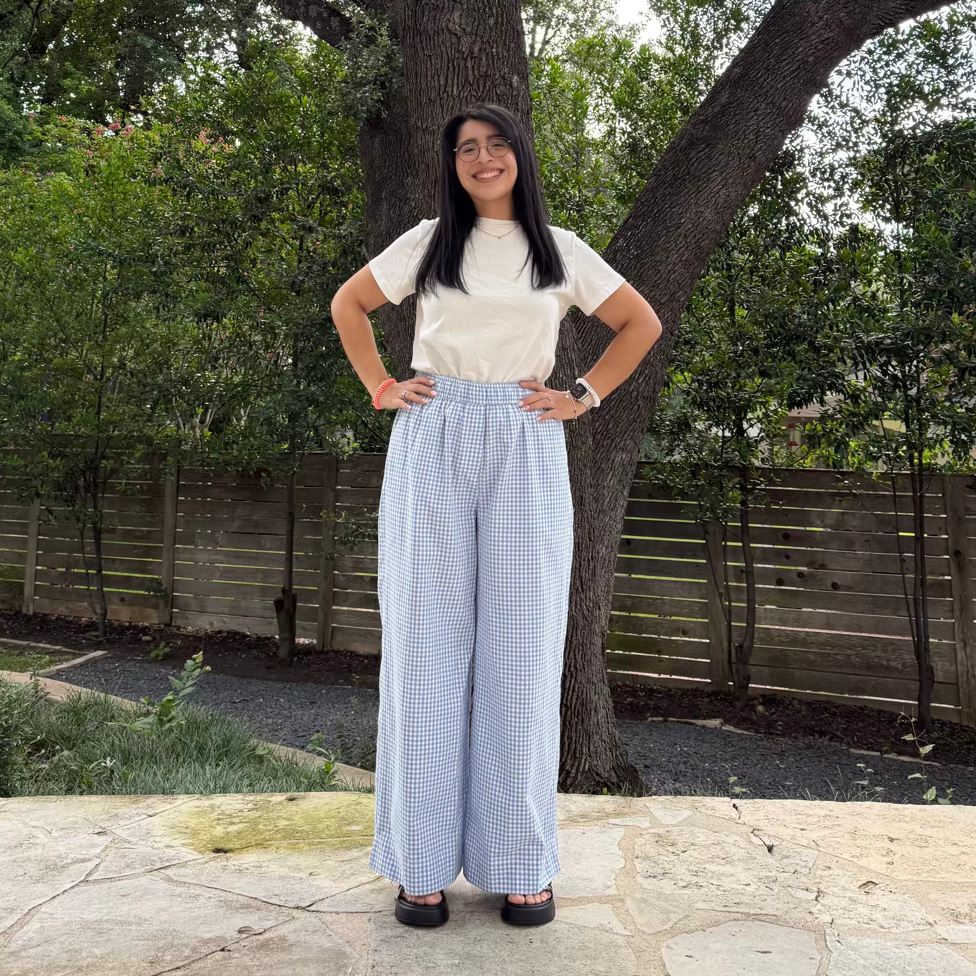 Picnic Pants - Blue Gingham
