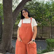 Linen Overalls - Canyon *Clearance Sale*
