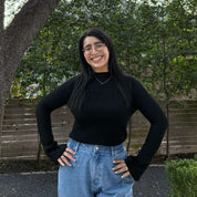 The Lizzie Top - Black *Clearance Sale*