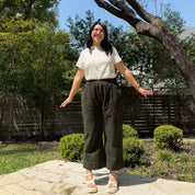 25 Inch Corduroy Pants - Olive *Clearance Sale*