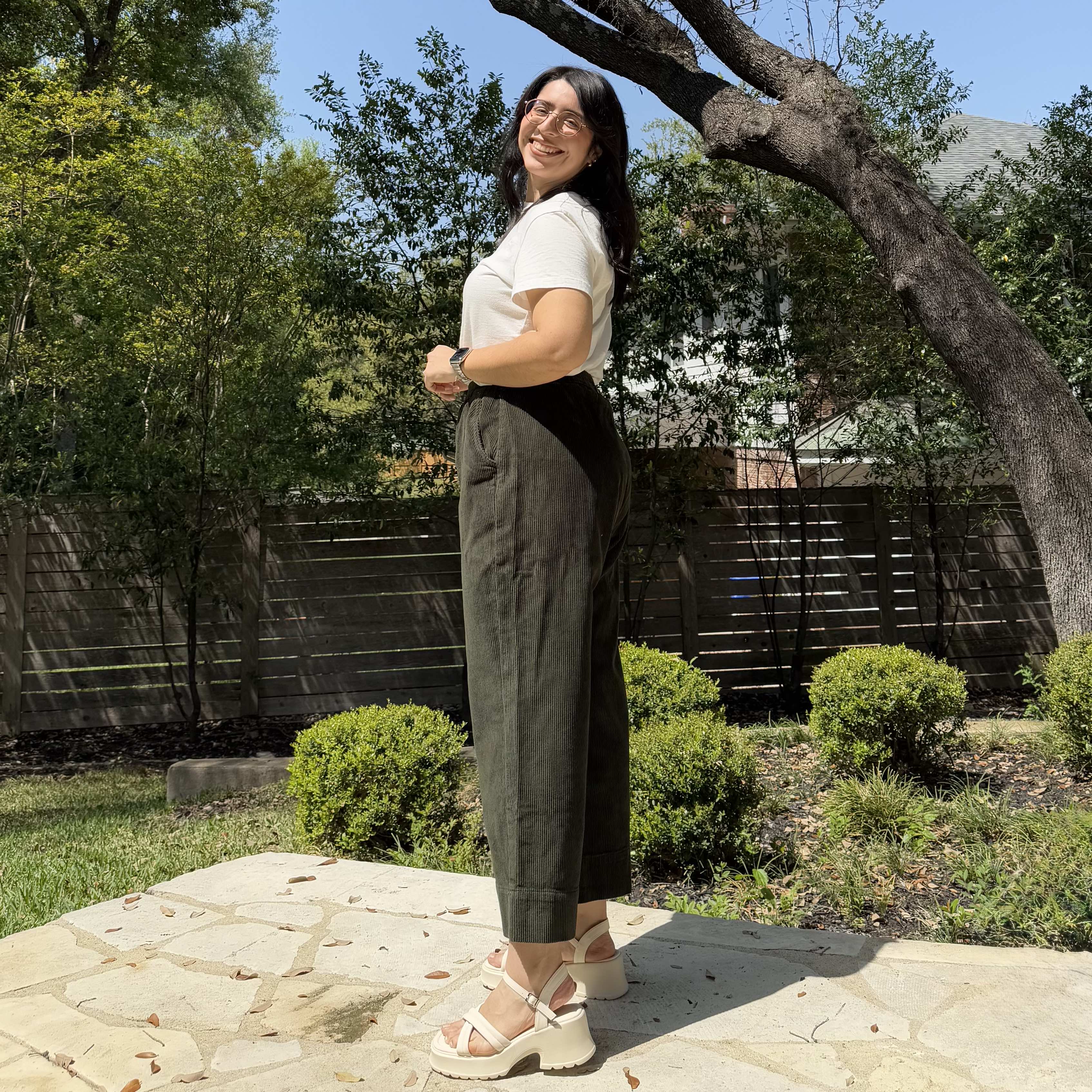 25 Inch Corduroy Pants - Olive *Clearance Sale*