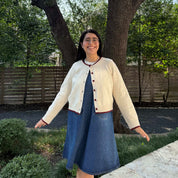 Love Letter Cardigan - Cream *Clearance Sale*