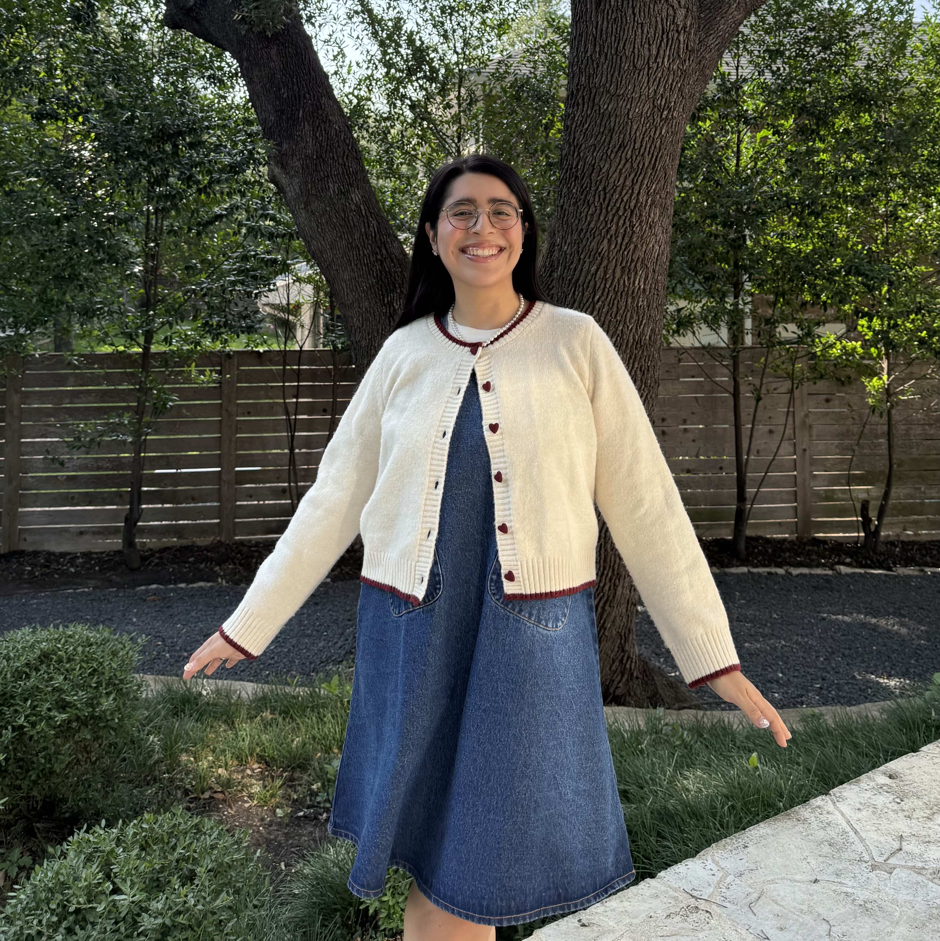 Love Letter Cardigan - Cream *Clearance Sale*
