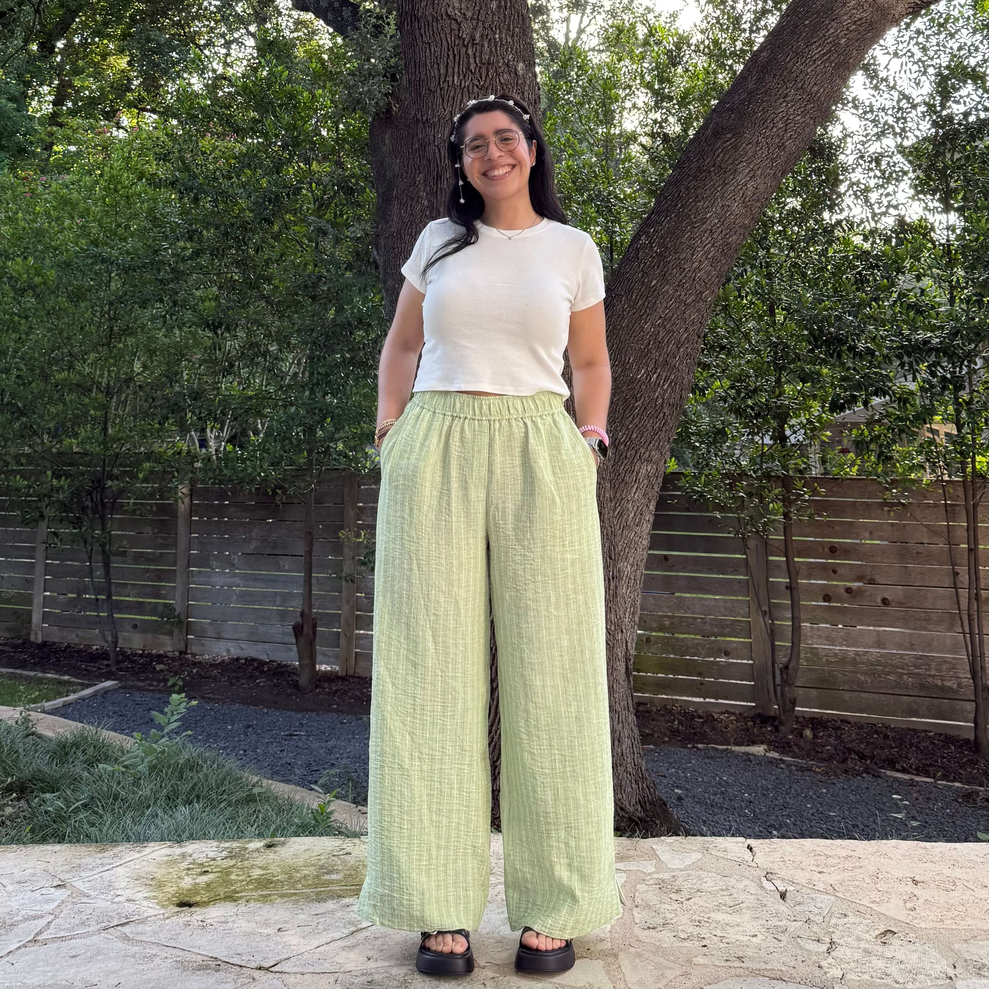 Picnic Pants - Celery *Clearance Sale*
